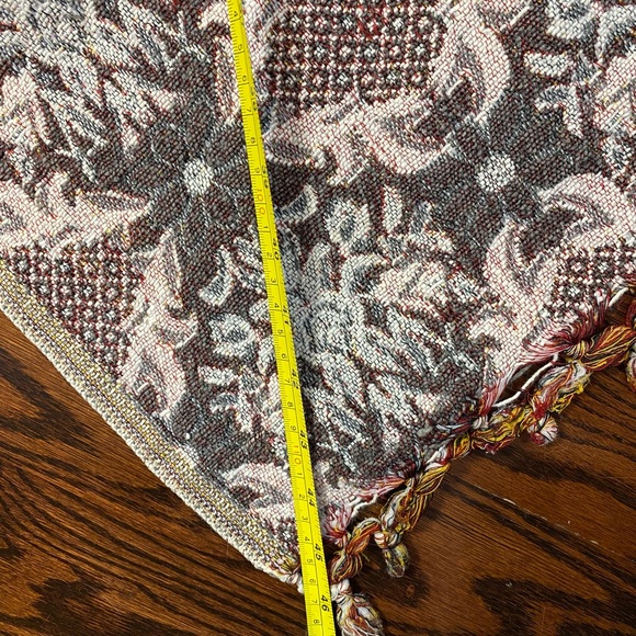 Boho GBR Floral Medallion textured patterned upholstery fabric Vest - Picture 12 of 15